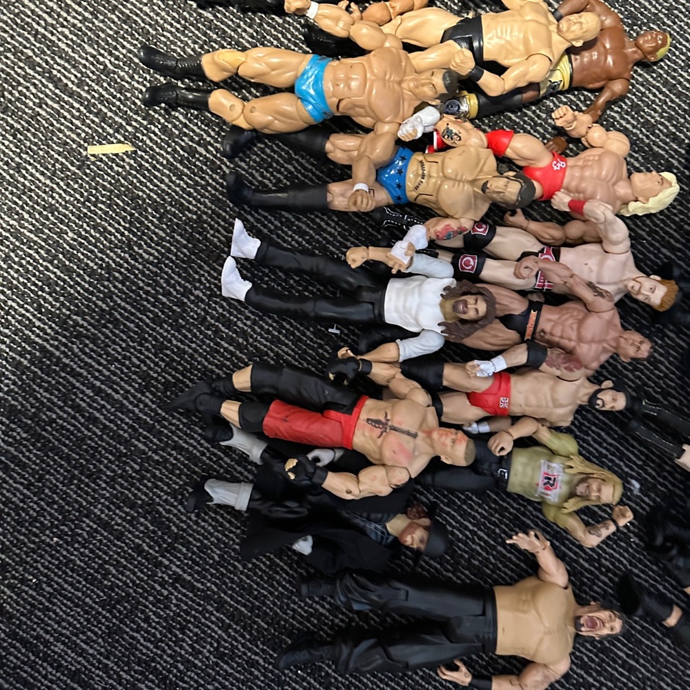 Wrestling Action Figures (either sold individually or as a group)